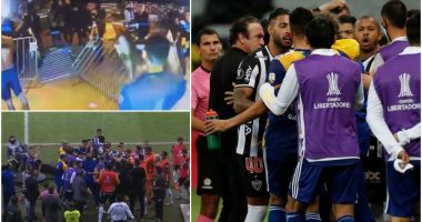 VIDEO/ Kaos pas Atletico MG-Boca: Sherr i madh në Libertadores, ndalohen 8 persona