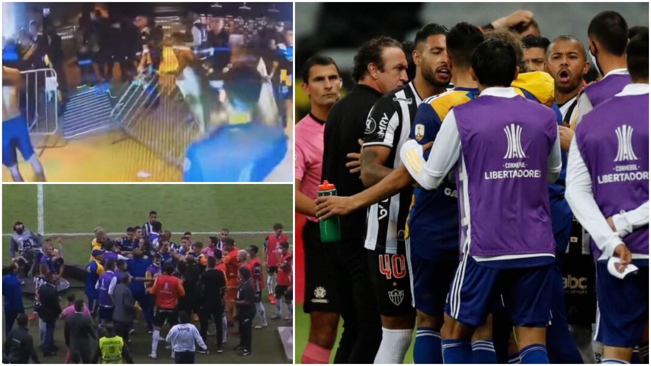 VIDEO/ Kaos pas Atletico MG-Boca: Sherr i madh në Libertadores, ndalohen 8 persona