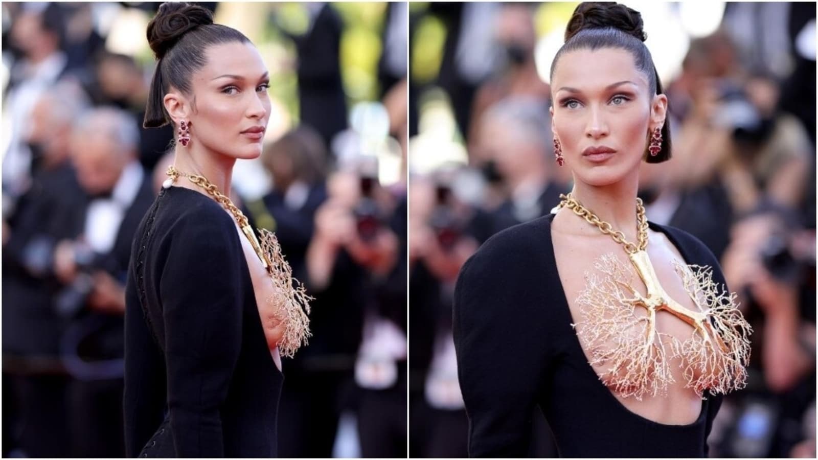 Pse të gjithë po flasin për veshjen e Bella Hadid në Festivalin e Kanës