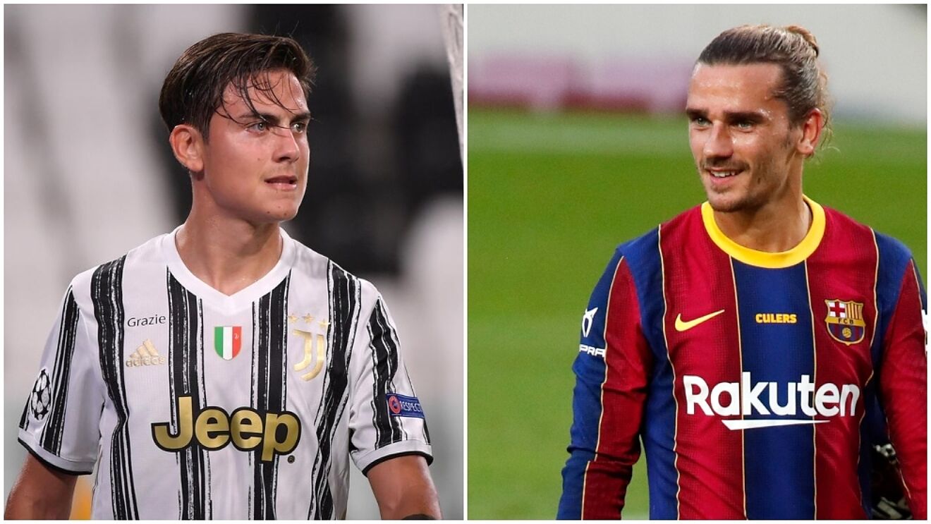 U fol për shkëmbim Dybala-Griezmann, reagojnë Juve dhe Barcelona