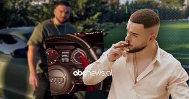 Fation Kuqari “sfidon” policinë, poston videon në timon me shpejtësi 215 km/h