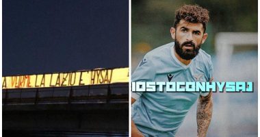 Banderola kundër Hysajt, Lazio tifozëve: Nuk ju kemi frikë dhe as kemi nevojë për ju