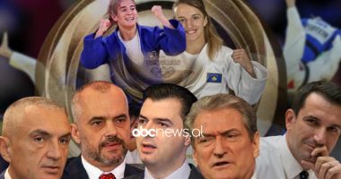 Video virale/ Politikanët “grabisin” suksesin e medaljeve të arta Olimpike, nënkampioni i botës: Ikni nga Shqipëria