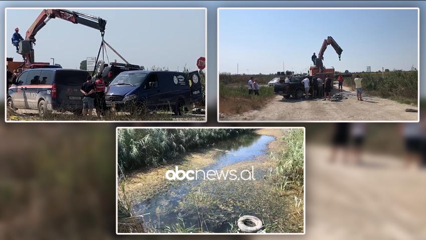 Nxirret nga kanali automjeti në Fier, shoferi e pasagjeri humbën jetën