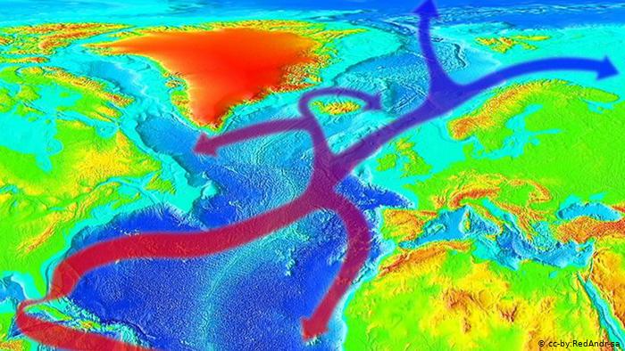 Dobësimi i Golfstrimit kërcënon sistemin e klimës në Atlantikun Verior