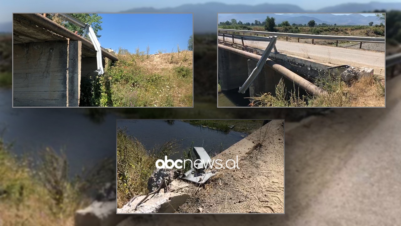 Makina përfundoi poshtë urës, pamje nga aksidenti me vdekje në Korçë