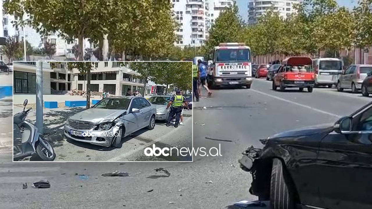 Pamje të rënda nga aksidenti në Durrës: Shoferi përplasi patrullën e “Shqiponjave”, një efektiv në gjendje kritike