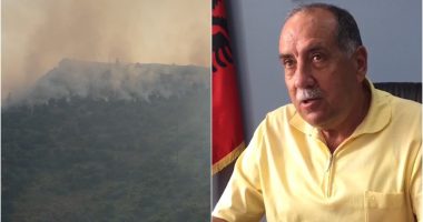 Maja e Rrunës ende në flakë, përhapja e zjarrit favorizohet nga era, Kuçana: Rrezik një vatër nga Puka