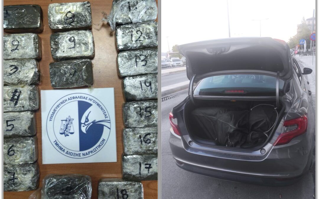 Makinën plot me drogë, arrestohet shqiptari në Igumenicë, në kërkim bashkëpunëtori grek