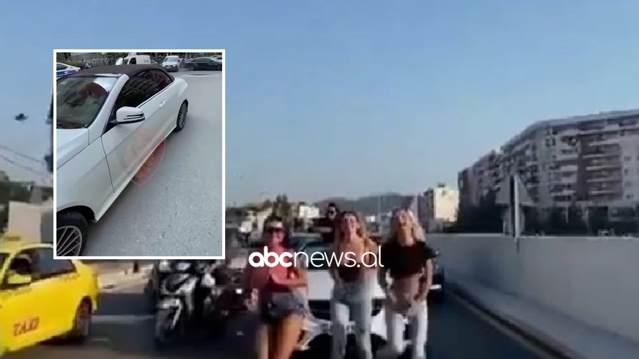 Ndaloi makinën në Astir për të bërë video me shoqet në Tik-Tik, e pëson 21-vjeçarja