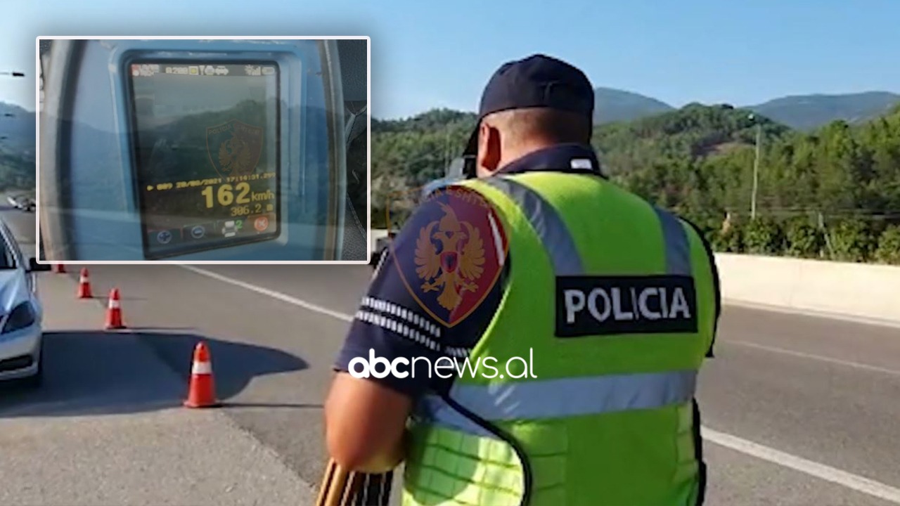 Me shpejtësi 162 km/h drejt tunelit të Elbasanit (VIDEO)
