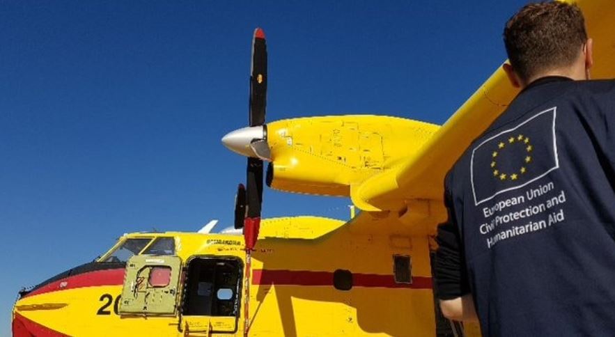 Situation by fires, Meta: Gratitude for the EU assistance