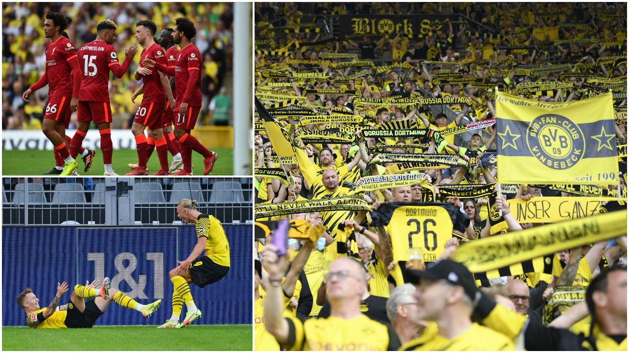 VIDEO/ Super Haaland, 4 gola për 11 minuta në Dortmund! Zhbllokohet Liverpool