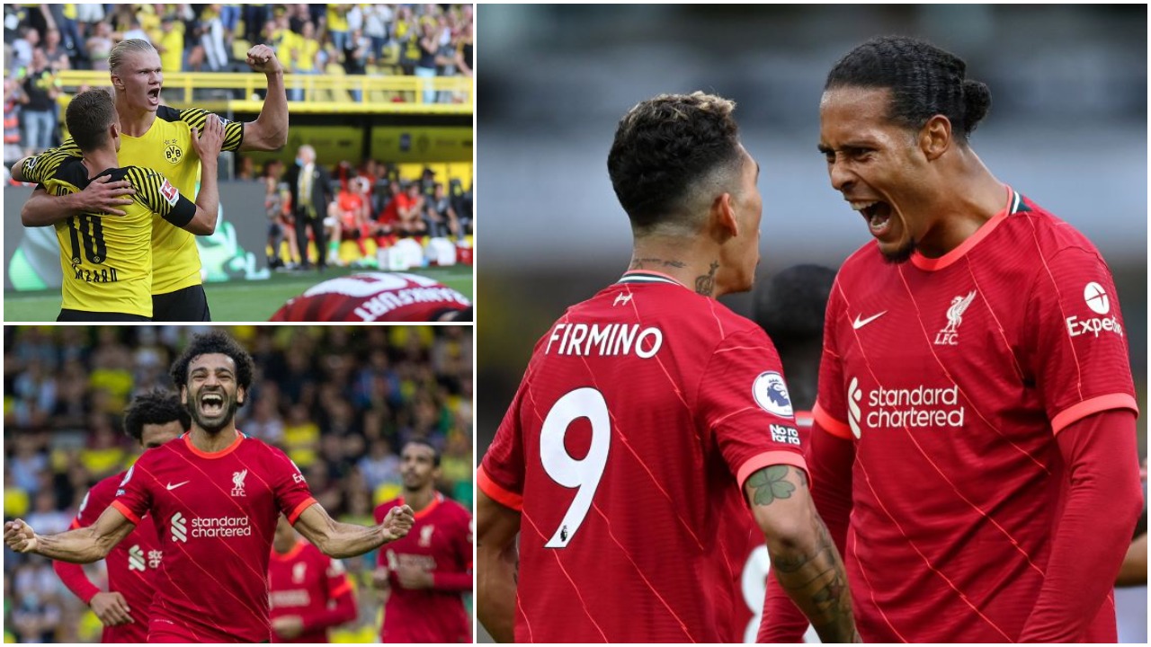 VIDEO/ Start perfekt i Liverpool! “Manita” e Dortmund, Haaland “bishë”