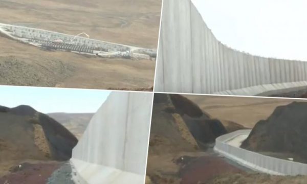 Do të ndalojë refugjatët afganë të futen në vend, si duket muri gjigant në Turqi