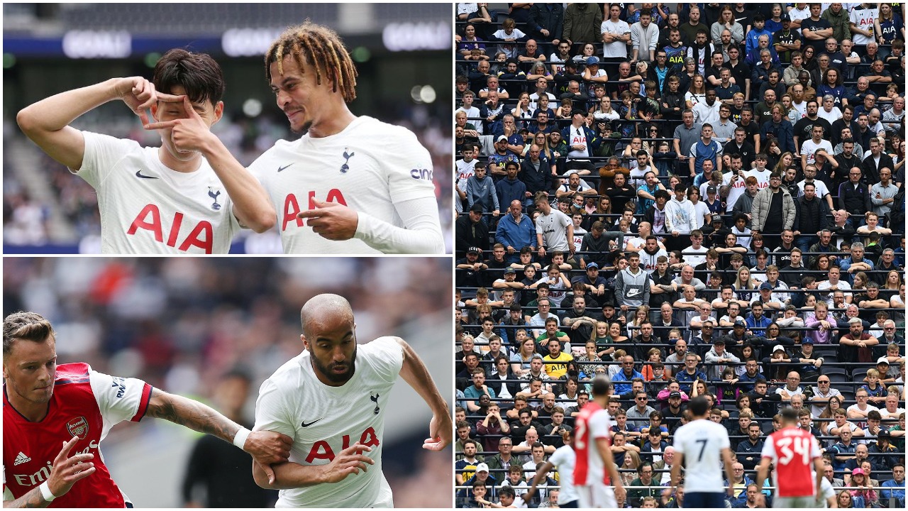 VIDEO/ Mjafton një gol, Tottenham fiton derbin miqësor me Arsenalin