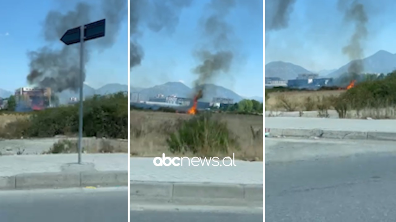Tym i zi në ajër, dy vatra zjarri në Astir