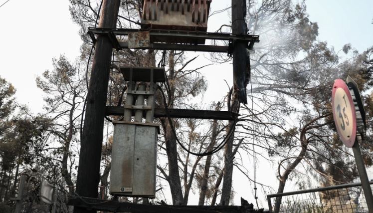 Situata emergjente me zjarret në Greqi, në disa zona në Atikë do të ndërpritet energjia elektrike