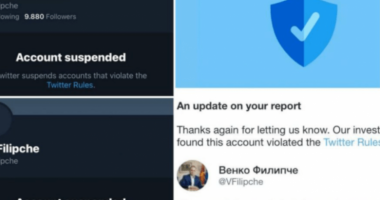 Twitter e bllokon plotësisht profilin e ministrit Filipçe