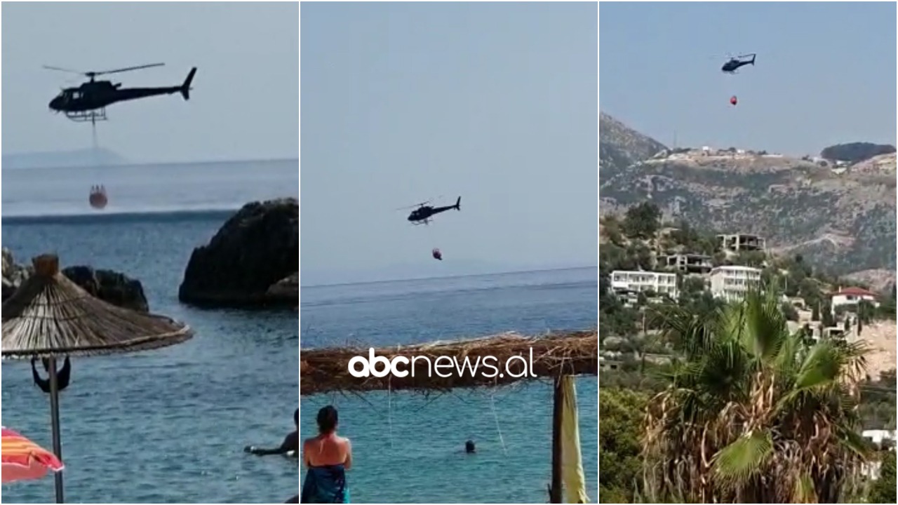 Përballja me flakët, helikopteri i FA mbushet në Livadh