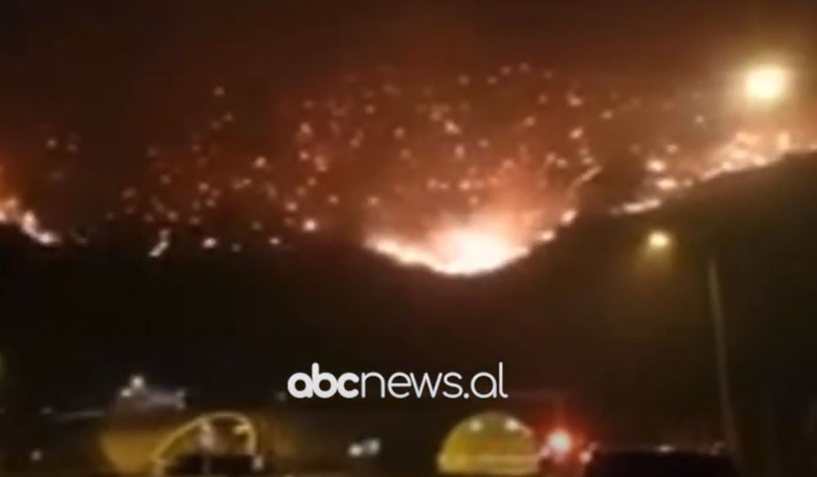 Situatë e vështirë në Kalimash, Peleshi: Bëni kujdes, zjarri i përhapur në sipërfaqe të madhe
