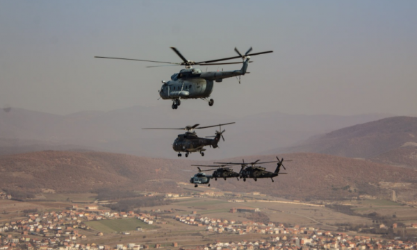 Zjarret në Kosovë, KFOR-i shton mbështetjen ajrore