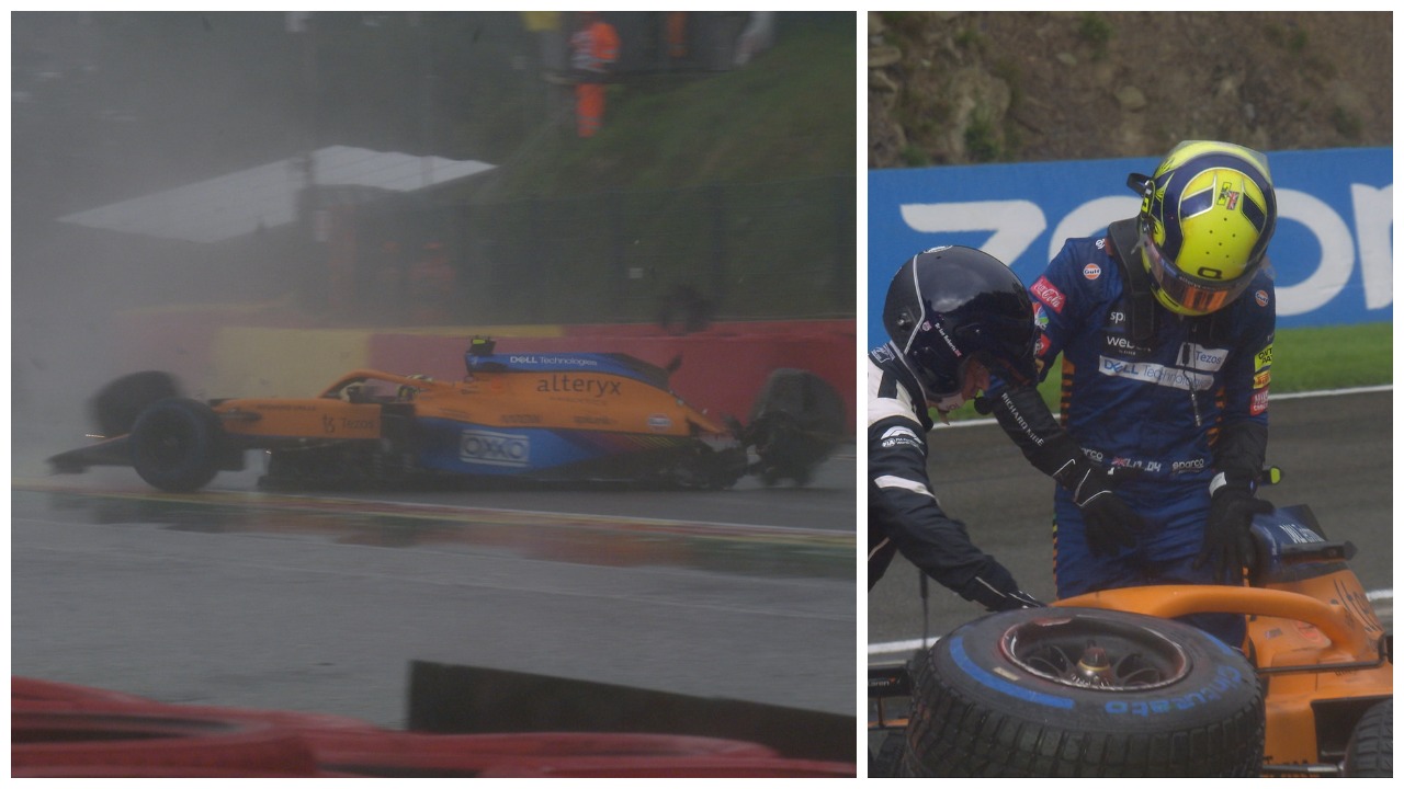 VIDEO/ Lando Norris aksidentohet në Formula 1, ndërpriten provat zyrtare
