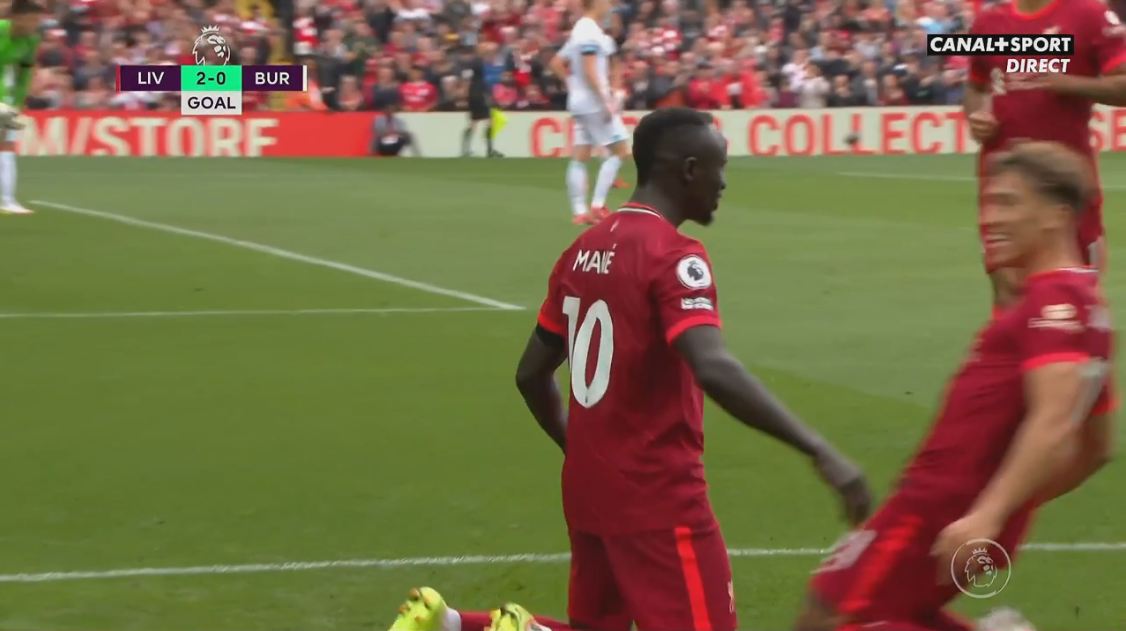 VIDEO/ Sadio Mane “i hidhur”, ndëshkon Burnley me golin e dytë