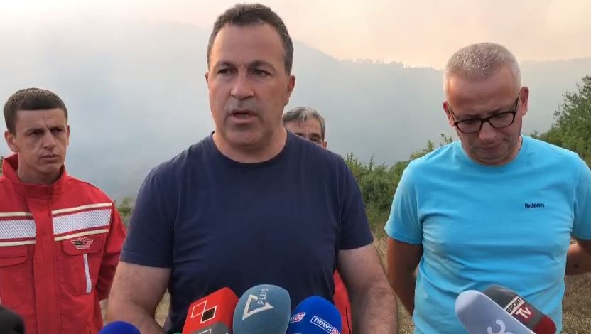 Vatra zjarri në Voskopojë, Peleshi: Të qëllimshme, më vonë do të merremi me dorën kriminale