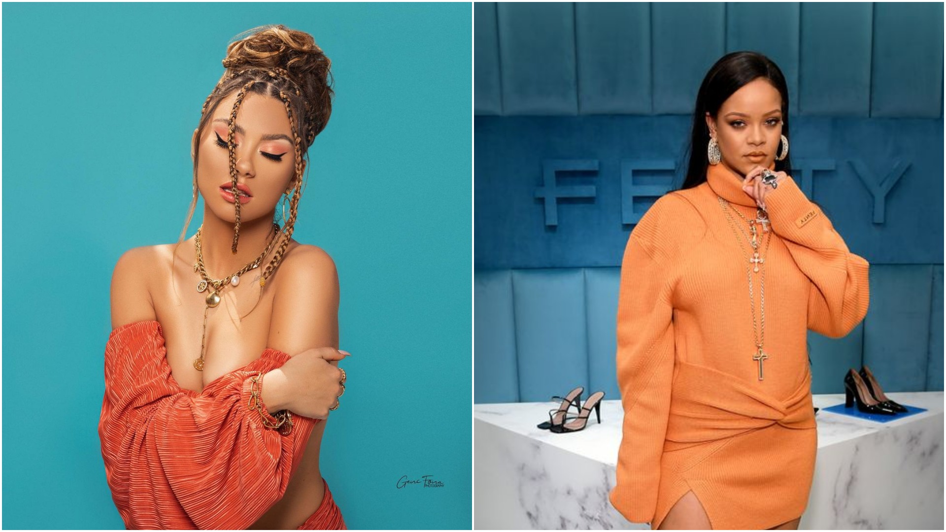 Këngëtarja shqiptare bëhet imazh i markës “Fenty Beauty” të Rihannas