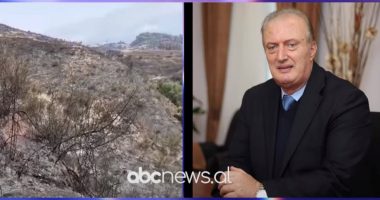 Zjarret në Gjirokastër, prefekti: 430 hektarë tokë janë djegur, nuk rrezikohen qytetarët dhe banesat