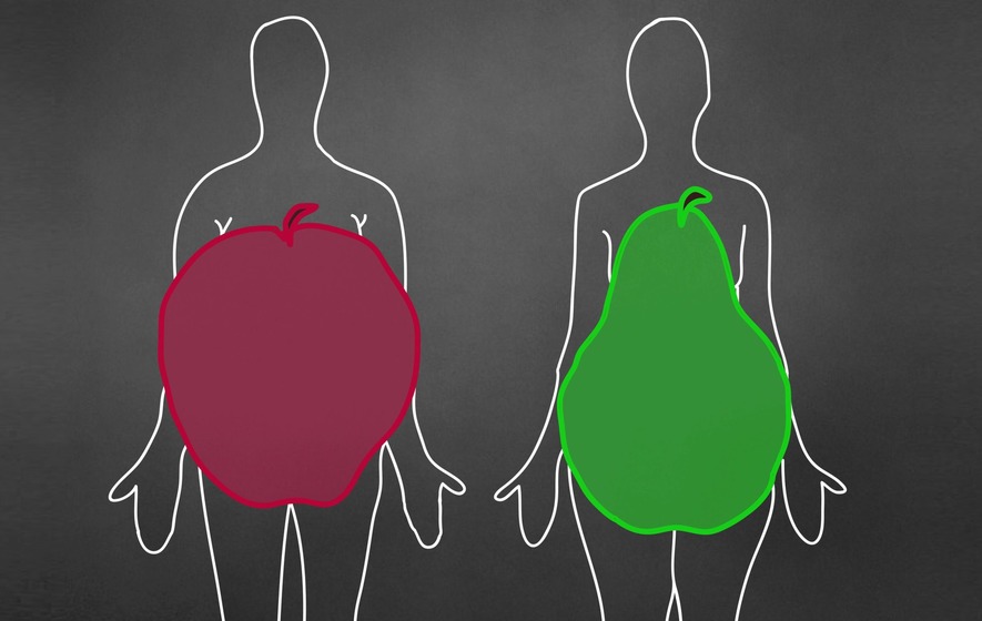 Cila formë trupi është më e shëndetshme, dardha apo molla?