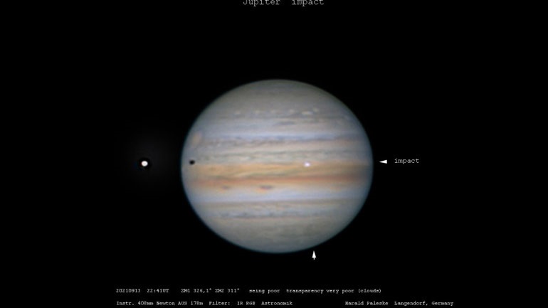 Objekti misterioz përplaset me Jupiterin (VIDEO)