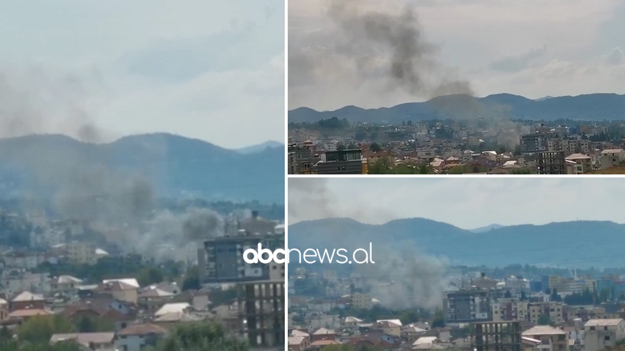 VIDEO/ Përfshihet nga flakët një banesë në Shkozë