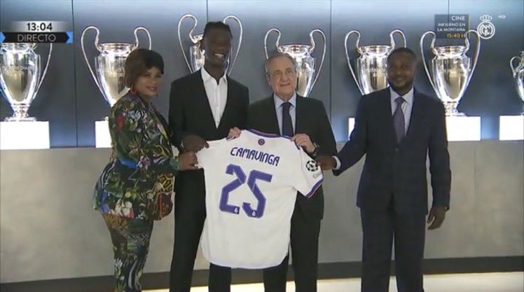 Real Madrid prezanton Eduardo Camavingan, gati për debutim (VIDEO)