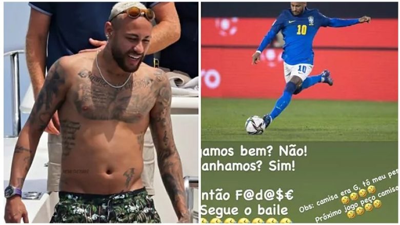 E akuzuan për mbipeshë, Neymar iu përgjigjet me ironi (FOTO LAJM)