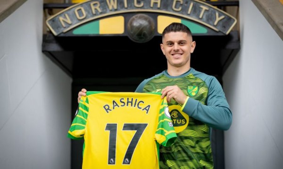 Rashica ja njeh frytet punës, Norwich e spall lojtarin më të mirë të gushtit (FOTO LAJM)