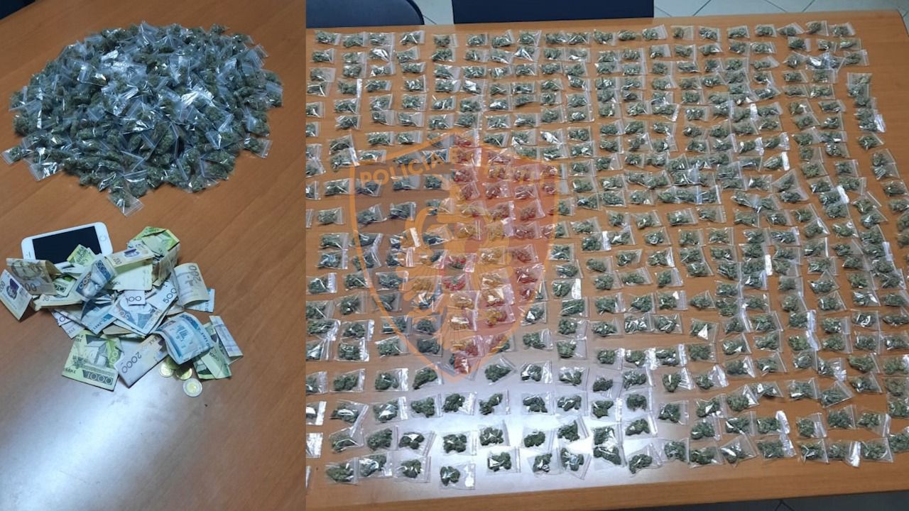 Shpërndanin doza kanabis te Pazari i Ri dhe Medreseja, policia zbërthen skemën, 3 të rinj në pranga