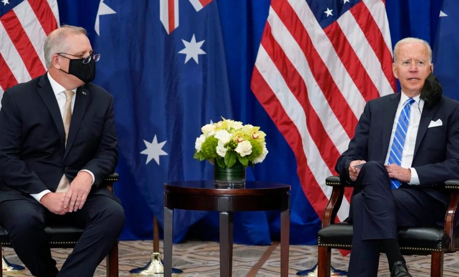 Biden-Morrison mbrojnë aleancën ShBA-Australi-Britani