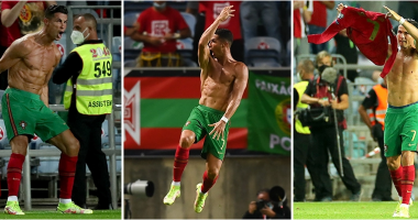 U ndëshkua me karton të verdhë pasi hoqi fanellën, CR7 skualifikohet dhe niset për në Manchester