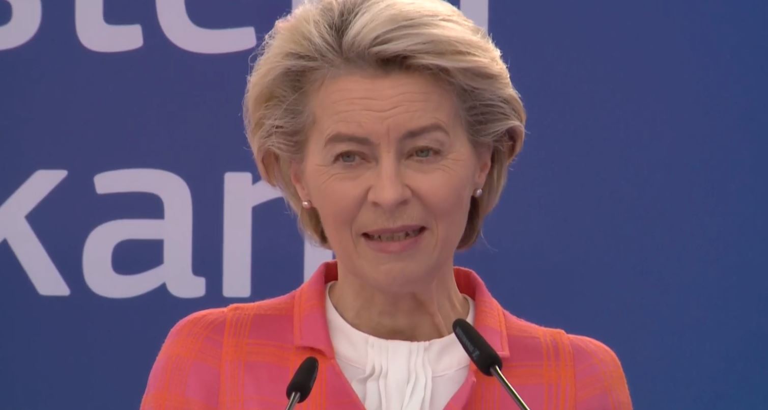 Ursula von der Leyen: E ardhmja e Shqipërisë është në BE, të punohet me reformat  