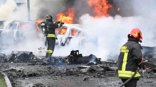 Rrëzimi i aeroplanit në Milano: Piloti ishte një nga njerëzit më të pasur në Rumani