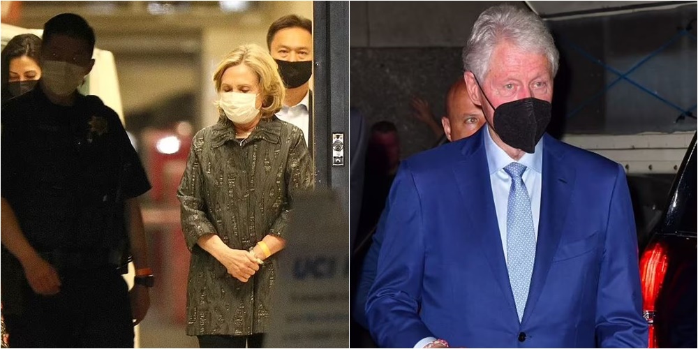 Ish-presidenti në kujdes intensiv, Hillary Clinton fotografohet e shqetësuar ndërsa viziton Bill-in në spital