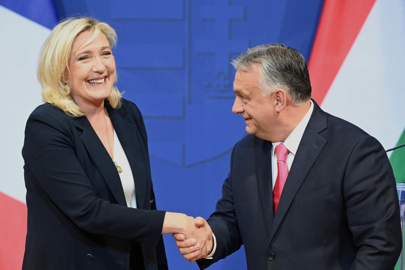 Orban mbështet Marine Le Pen për presidencën franceze