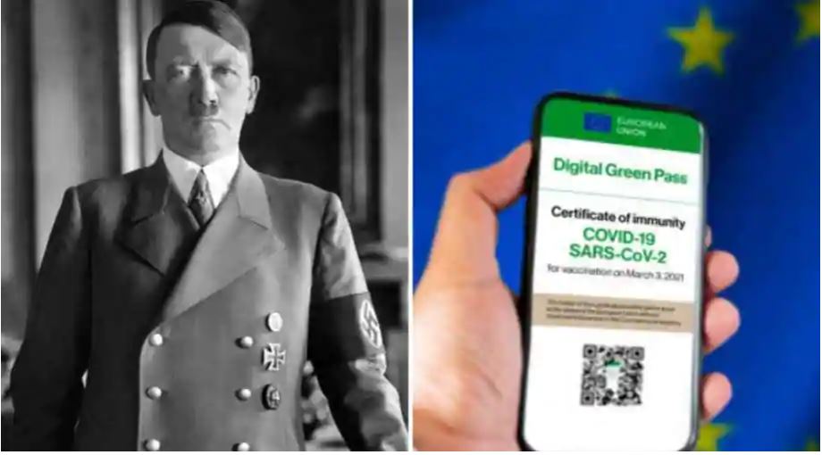 Adolf Hitleri me certifikatë Covid?