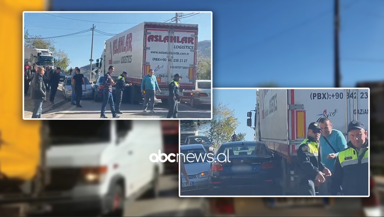 VIDEO/ Shoferi i BMW-së bën çmenduri në rrugë, aksident në Librazhd, kaos me trafikun në qytet