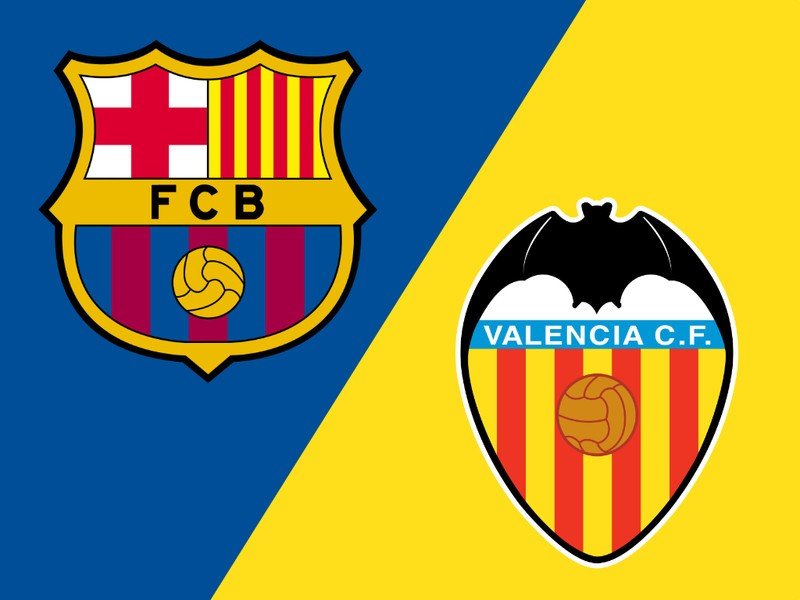 Barcelona-Valencia, formacionet e mundshme të derbit në La Liga