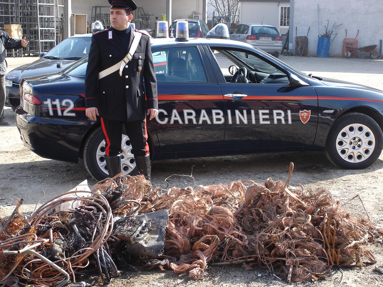 Vodhën 60 mijë euro bakër e çelik, arrestohen dy “skifterët” shqiptarë në Itali