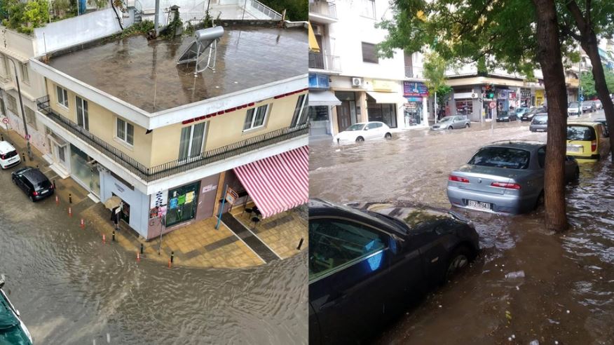 Moti i keq godet Greqinë, Atika nën pushtetin e ujit: Qytetarët këshillohen të shmangin lëvizjet