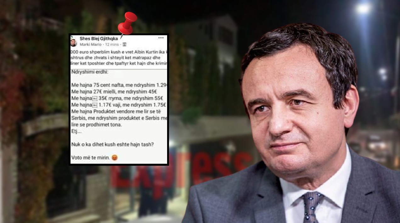 “35 mijë € për kokën e Kurtit”, a u dërgua Njësia Speciale te banesa e kryeministrit për një “kërcënim” online?